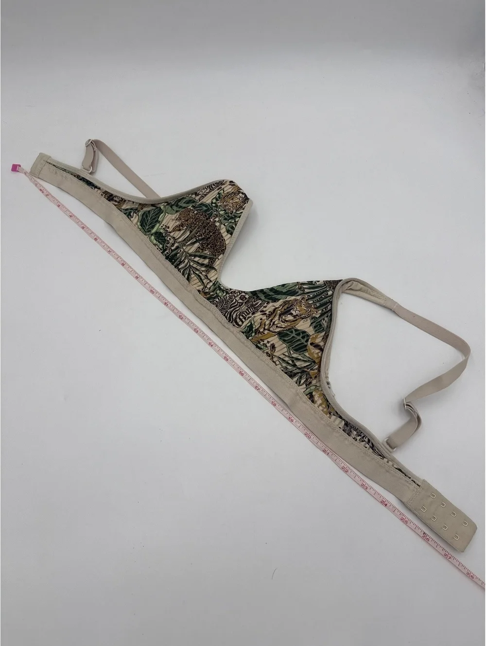 Aerie S Animal Print Bralette with Adjustable Straps